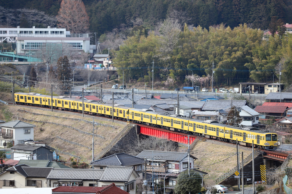【西武】9000系9104Fのうち4両が武蔵丘への拡大写真