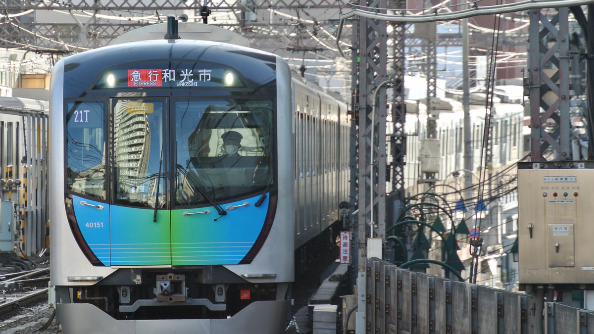 西武】40000系40151Fが東武車運用に充当 |2nd-train鉄道ニュース