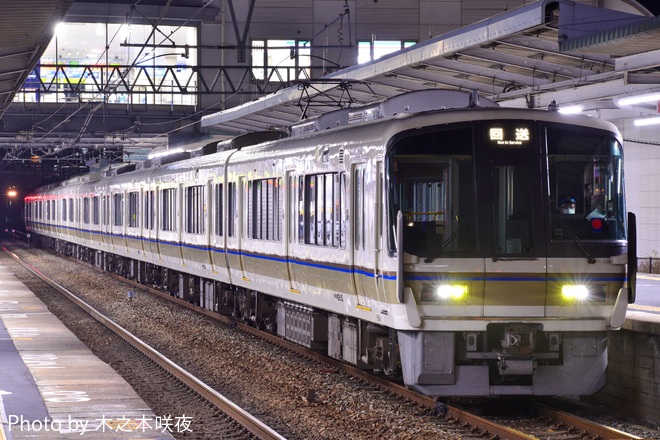 【JR西】221系A3編成宮原支所へ疎開回送を東加古川駅で撮影した写真