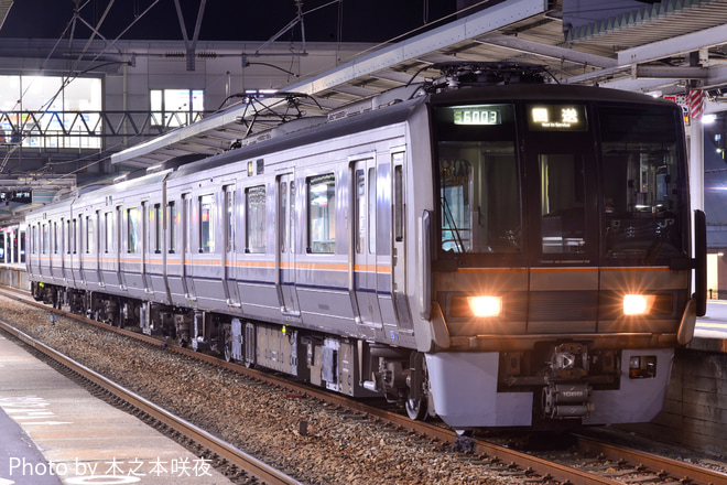 【JR西】207系S46編成網干総合車両所本所出場を東加古川駅で撮影した写真