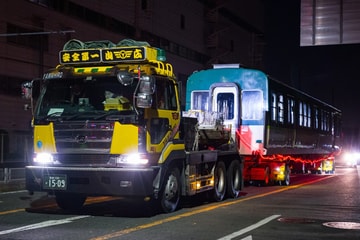 【京阪】2400系2452F廃車陸送