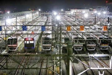 【都営】6500形6501編成が新木場車両基地へ回送