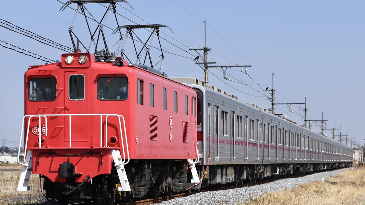 東武】9000系9050型9151Fがデキ506牽引で回送 |2nd-train鉄道ニュース