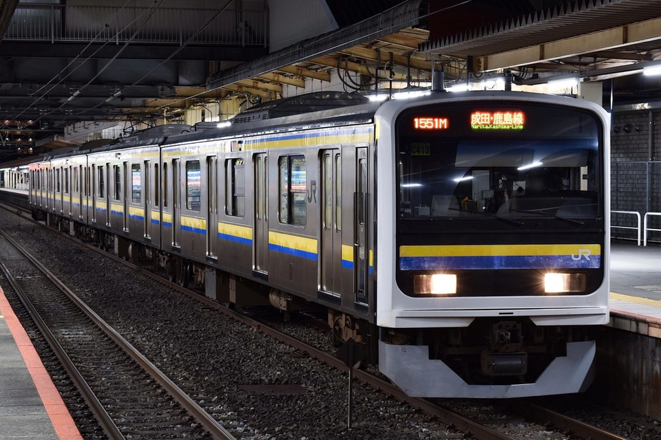 【JR東】209系の鹿島線定期運用が消滅の拡大写真