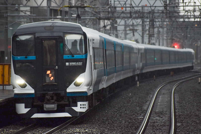 【JR東】E257系2500番台営業運転開始とE257系運用拡大を川崎駅で撮影した写真