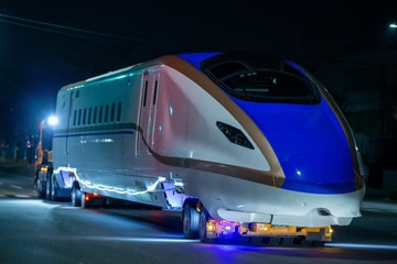 【JR東】E7系F40編成陸送