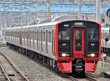 【JR九】813系RM213編成がドア横の座席を撤去しRM2213編成に
