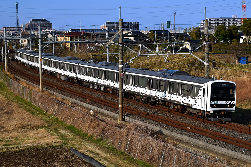 【JR東】209系「MUE-Train」 宇都宮線試運転の拡大写真