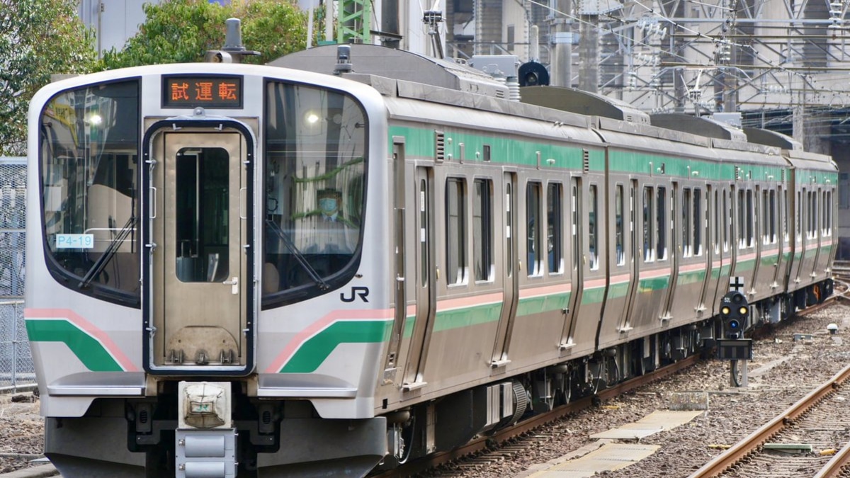 JR東】E721系P4-19編成郡山総合車両センター出場試運転 |2nd
