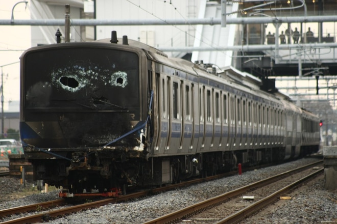 【JR東】E531系K417編成自力回送を神立駅付近で撮影した写真