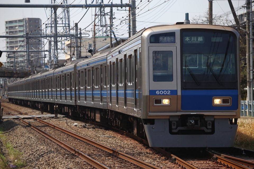 【西武】約9年ぶりに6000系の西武新宿線快速急行が実現の拡大写真