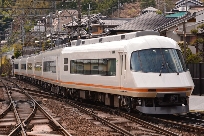 【近鉄】21000系UL01出場試運転(20210409)を榛原駅で撮影した写真