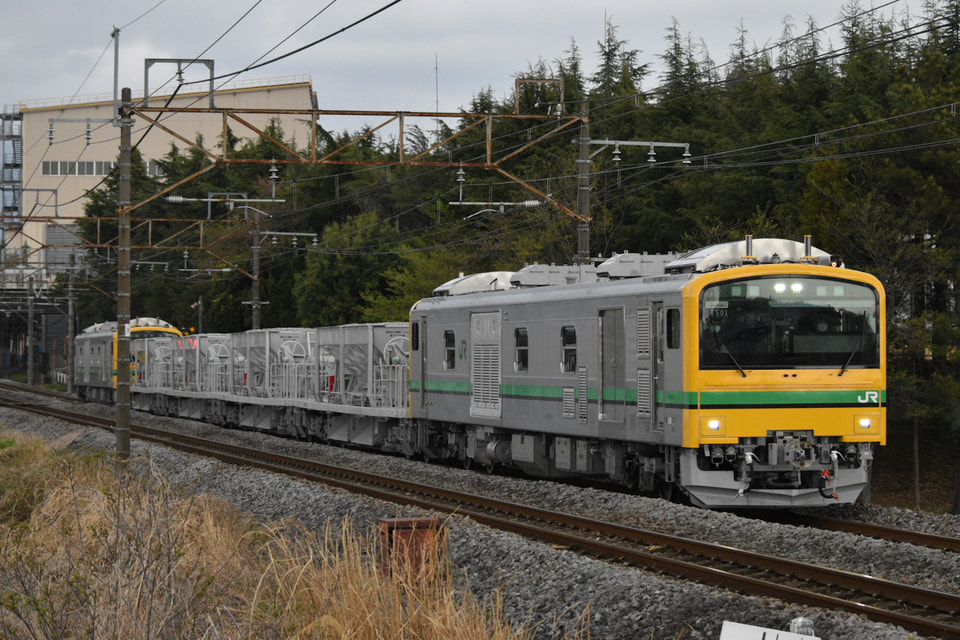 【JR東】GV-E197系TS01編成が吾妻線小野上まで入線の拡大写真
