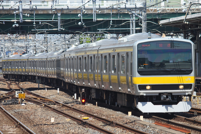 【JR東】E231系ミツB12編成 大宮総合車両センター出場を大宮駅で撮影した写真
