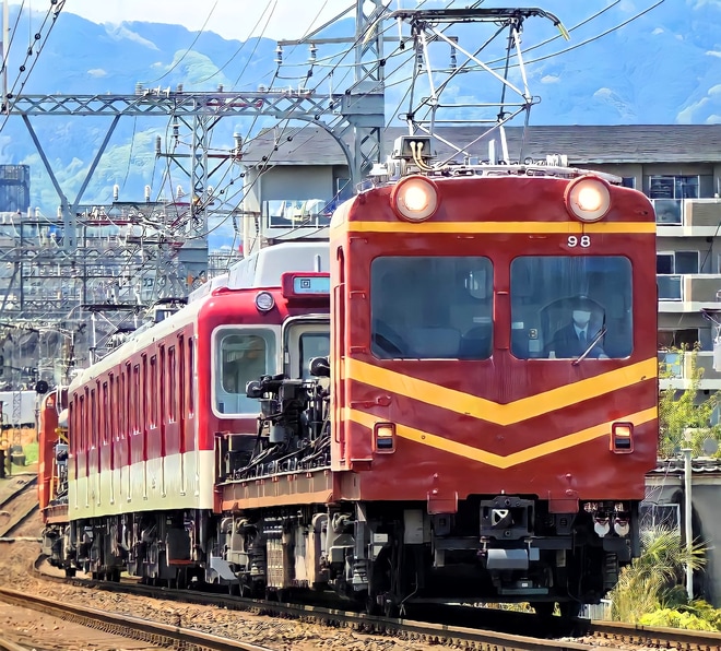 【近鉄】6020系C45五位堂出場回送を大和高田～松塚間で撮影した写真