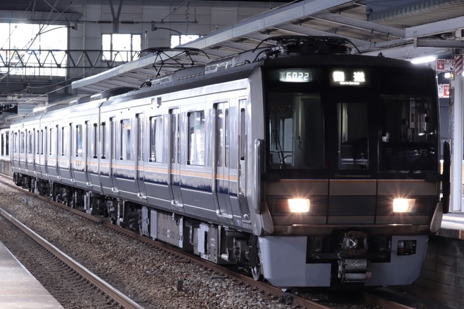 【JR西】207系S7編成網干出場本線試運転を東加古川駅で撮影した写真