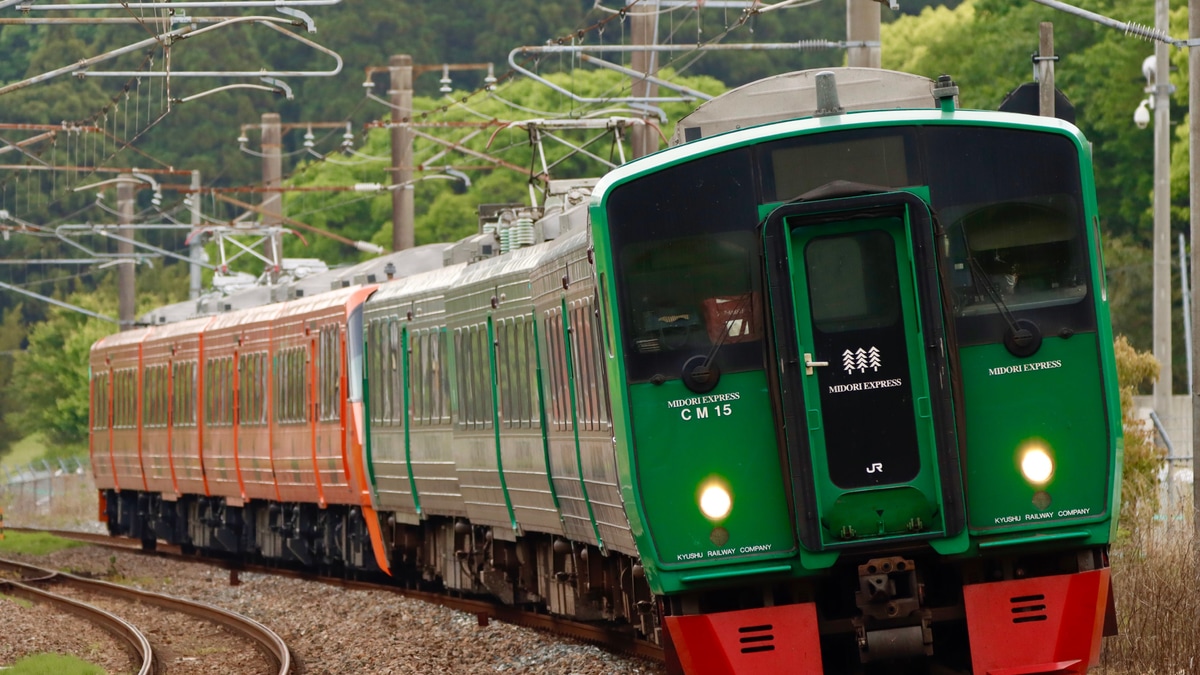 JR九】783系みどり編成とハウステンボス編成が逆組成で運転 |2nd-train