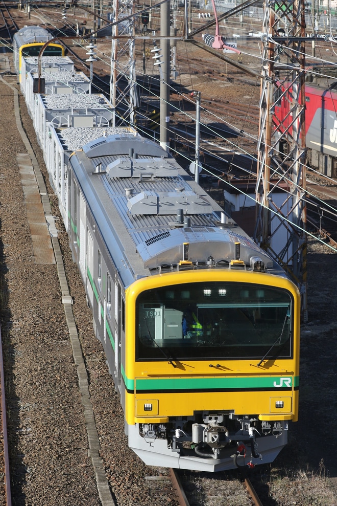 【JR東】GV-E197系が仙山線で試運転