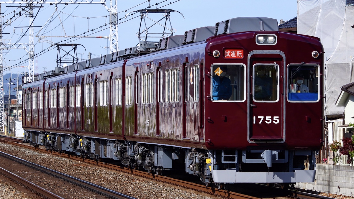 能勢電】1700系 1755F正雀工場出場試運転 |2nd-train鉄道ニュース