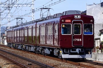 【能勢電】1700系 1755F正雀工場出場試運転
