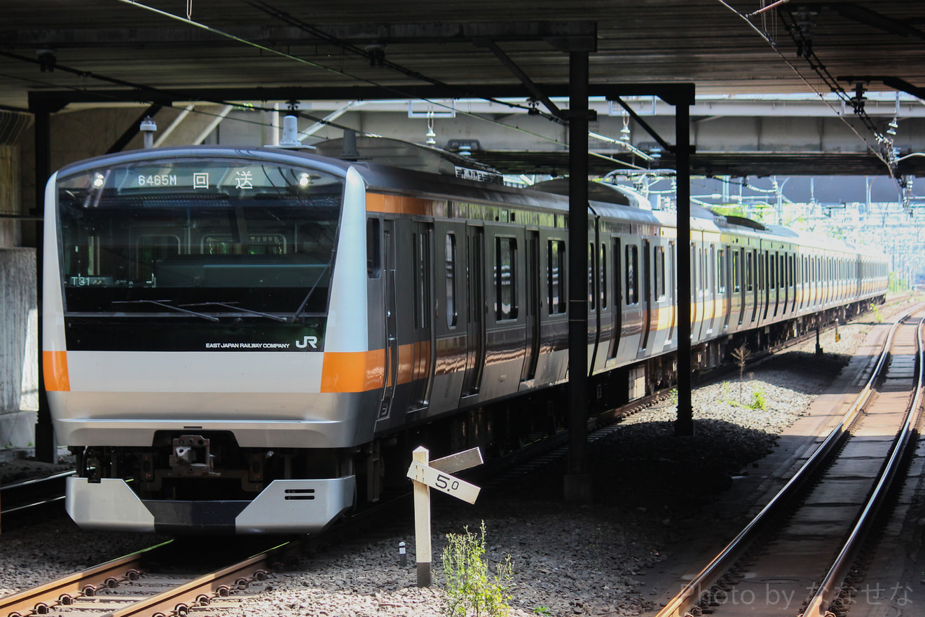 【JR東】E233系トタT31編成 東京総合車両センター出場の拡大写真