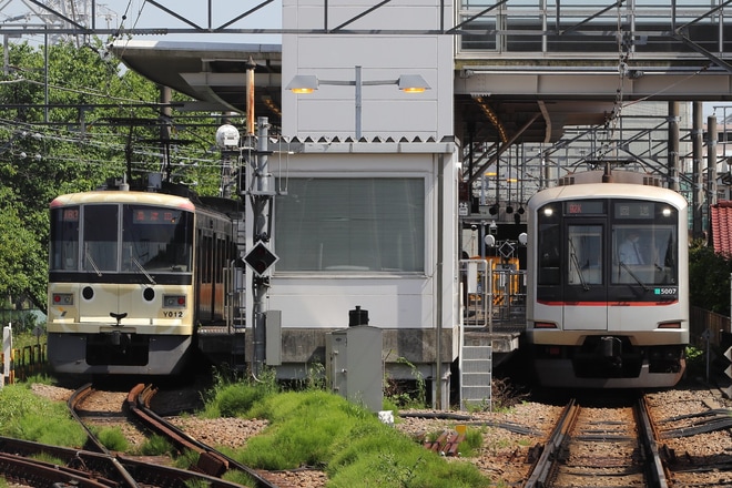 【東急】5000系5107F長津田車両工場入場を恩田駅付近で撮影した写真