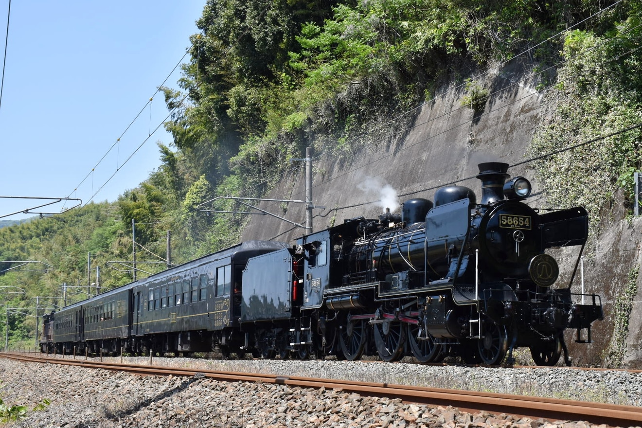 【JR九】SL人吉号が鹿児島本線で定期運行を開始の拡大写真