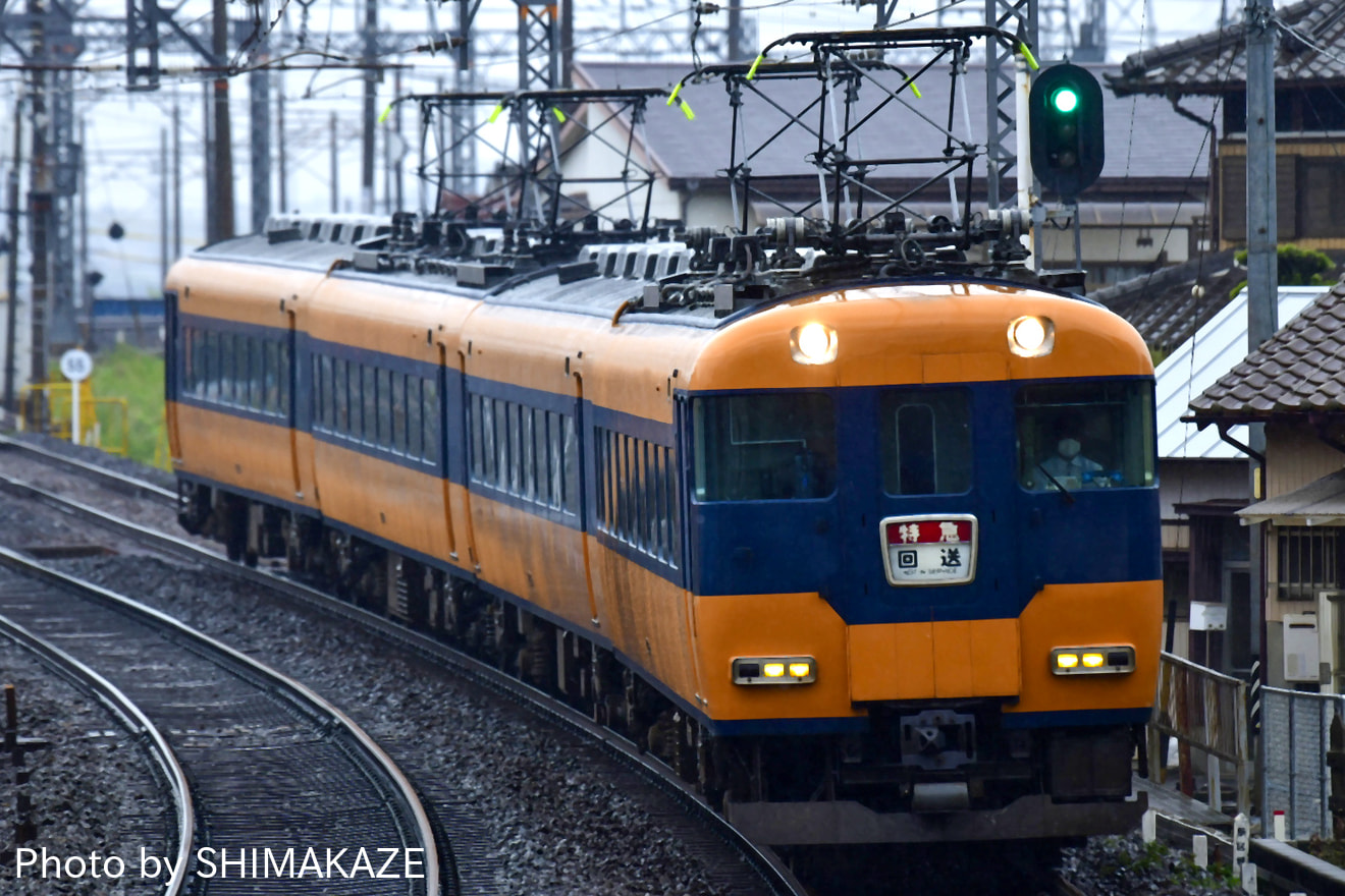 【近鉄】12200系 NS39 スナックカー 明星へ回送の拡大写真