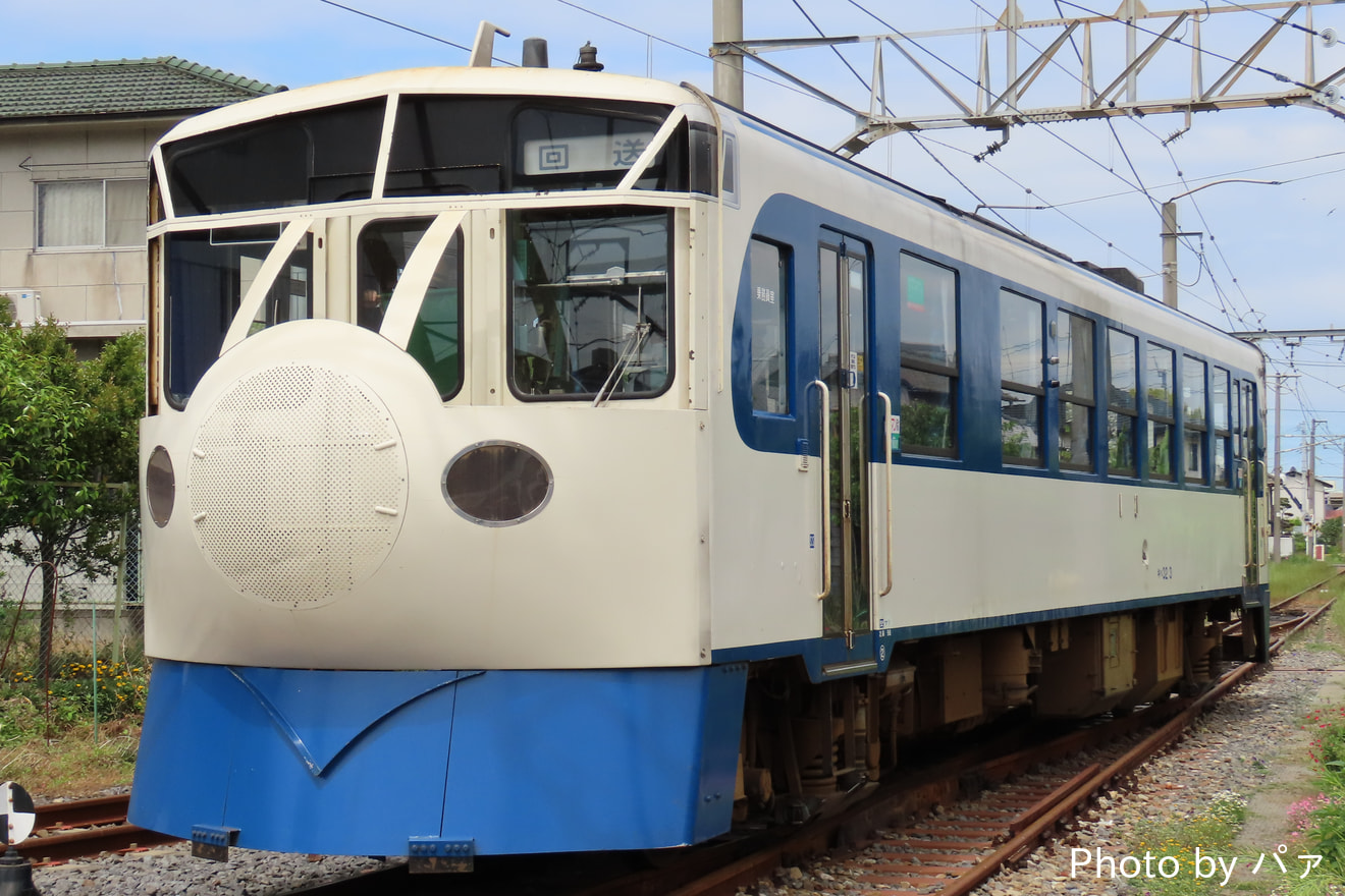【JR四】キハ32-3「鉄道ホビートレイン」多度津工場入場の拡大写真
