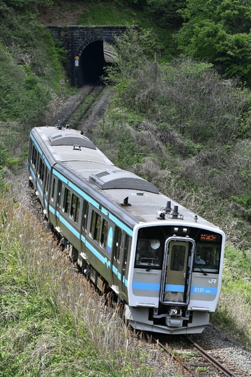【JR東】キハE131-501+キハE132-501郡山総合車両センター出場試運転