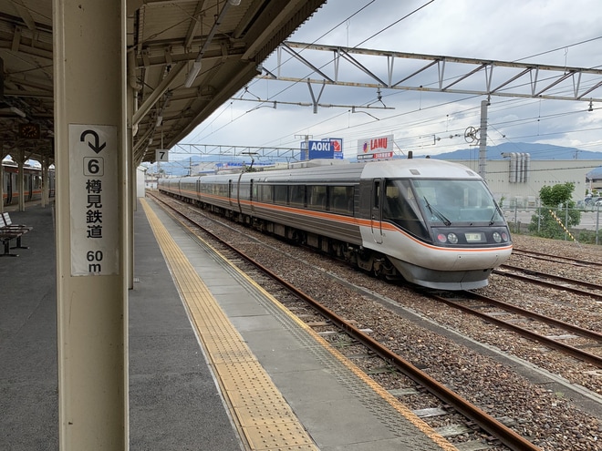【JR海】383系A3編成大垣車両区へを大垣駅で撮影した写真