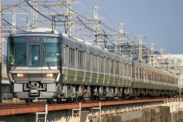 【JR西】223系V1編成が更新工事を終えて運用復帰