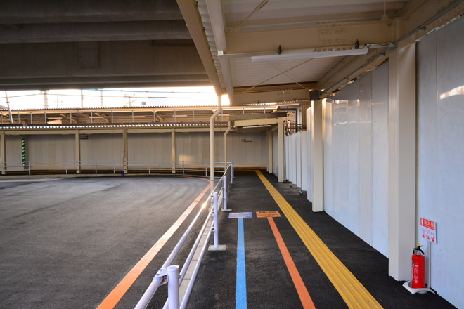 【南海】羽衣駅上り高架化実施を羽衣駅で撮影した写真