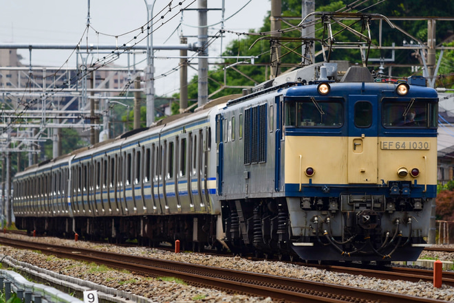 【JR東】E217系Y-126編成,Y-137編成廃車配給を戸塚～横浜間で撮影した写真