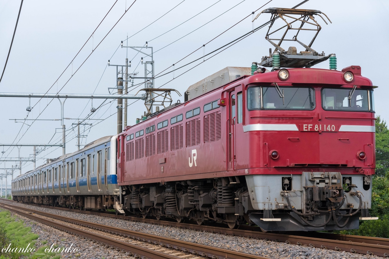 【JR東】E531系K464編成配給輸送の拡大写真