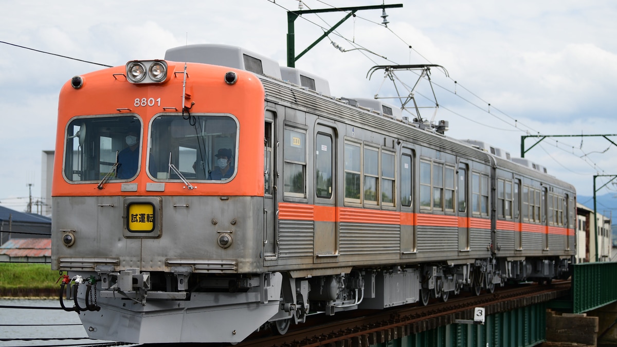 北鉄】8000系8801+8811号内灘工場出場試運転 |2nd-train鉄道ニュース