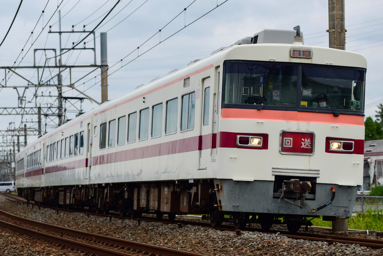 【東武】300系350型352F廃車回送の拡大写真