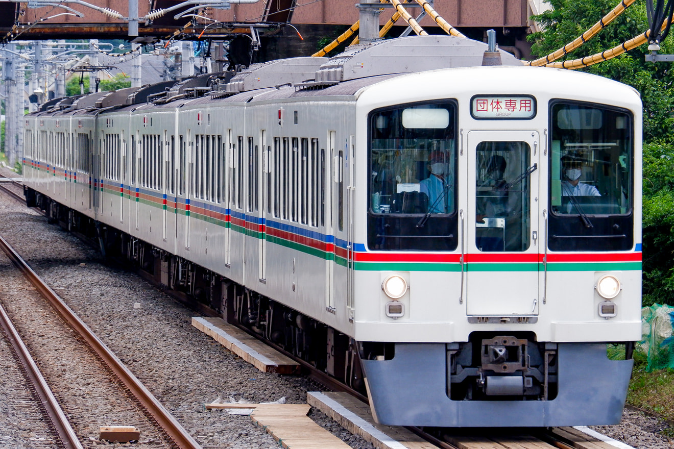 【西武】4000系8両を使用した武蔵丘電車フェスタ直通ツアー列車運転の拡大写真