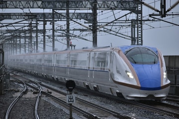 【JR東】E7系F21編成新幹線総合車両センター出場試運転