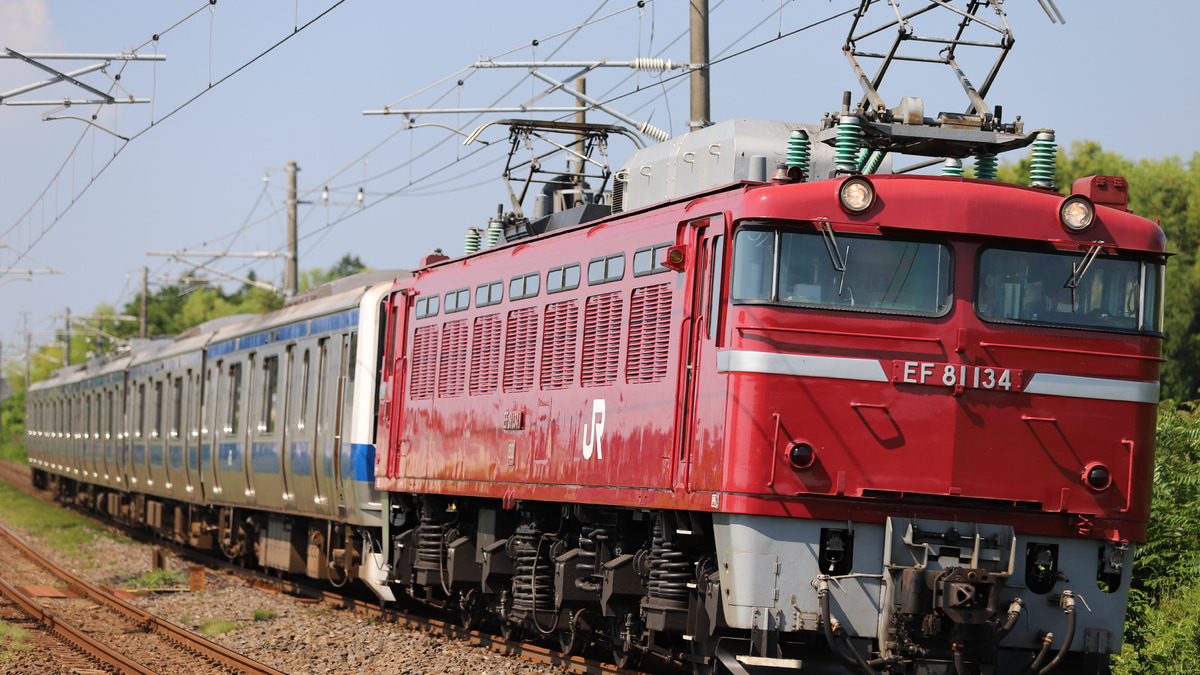 JR東】E531系K459編成秋田総合車両センター入場配給 |2nd-train鉄道