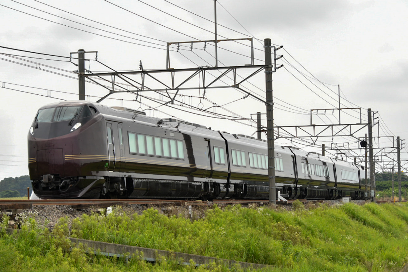 【JR東】E655系を使用した団体臨時列車（高崎→熱海間)の拡大写真