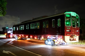 【阪急】1300系1313F正雀工場へ陸送