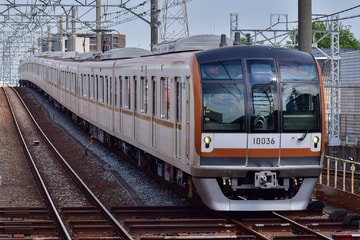 【メトロ】10000系10136F綾瀬工場出場試運転(202106)