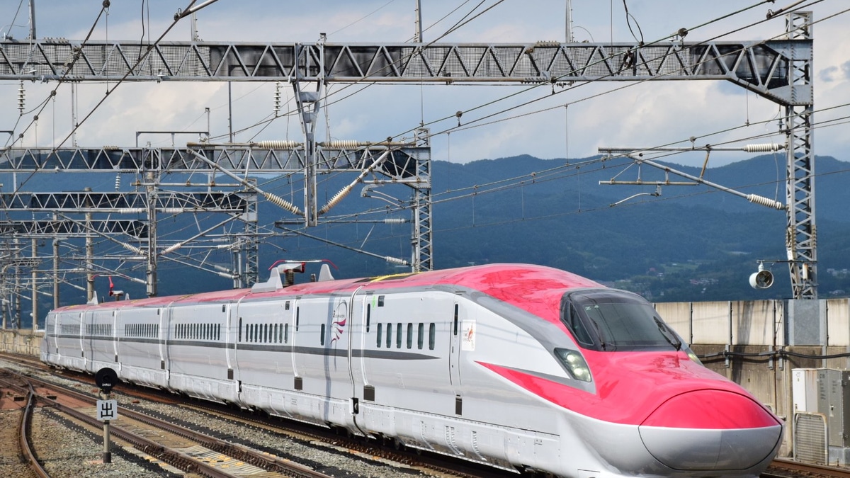 JR東】E6系Z4編成新幹線総合車両センター出場北上試運転 |2nd