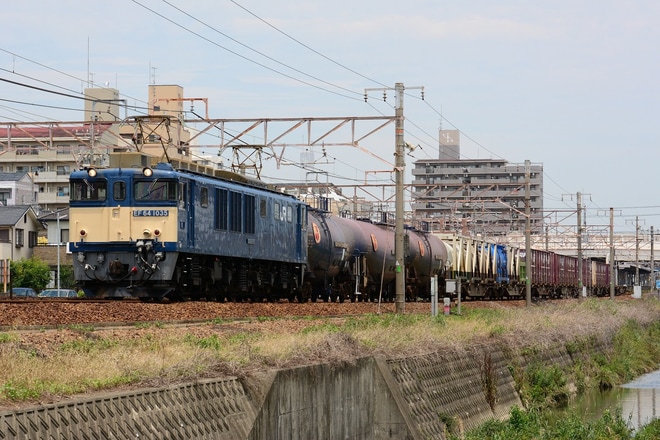 【JR貨】タキ43014・タキ43020・タキ44005廃車回送を不明で撮影した写真
