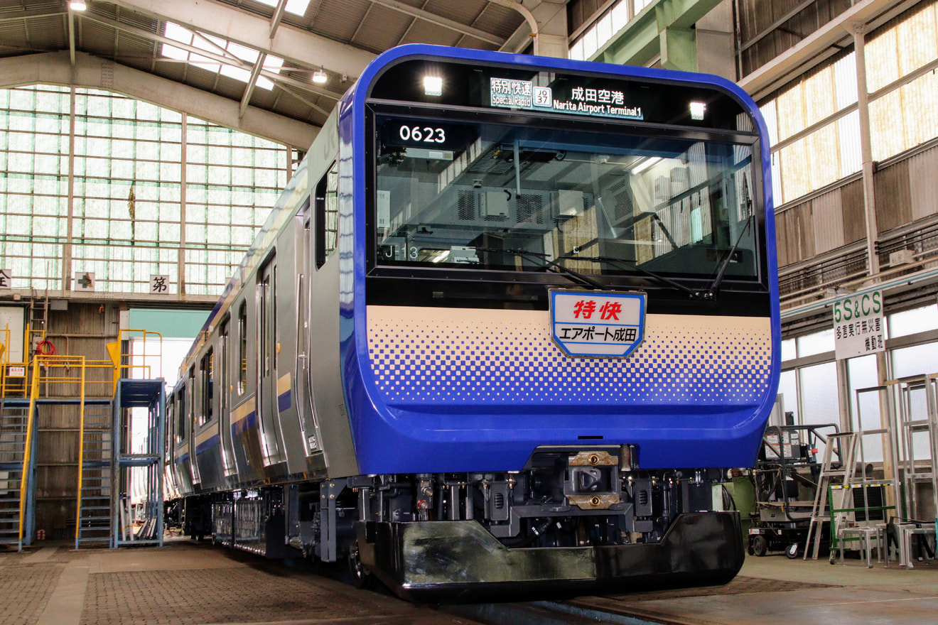 【JR東】横須賀・総武快速線E235系新型車両見学・撮影会の拡大写真