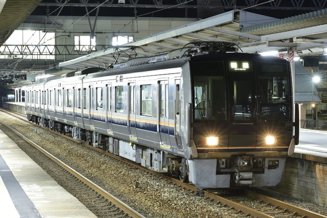 【JR西】207系S39編成網干総合車両所出場回送を東加古川駅で撮影した写真
