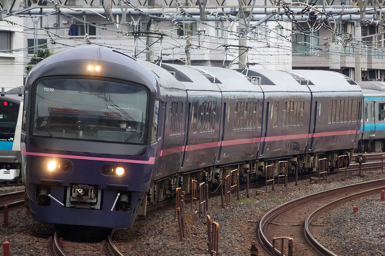 【JR東】485系華 貨物線ツアーに使用の拡大写真