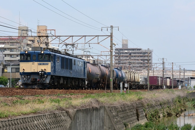 【JR貨】タキ43016・タキ43017・タキ44020廃車回送を不明で撮影した写真
