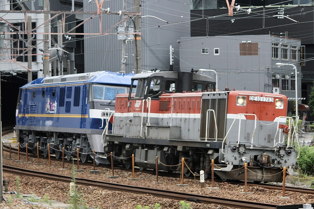 【JR貨】EF210-330 川崎重工出場甲種輸送の拡大写真